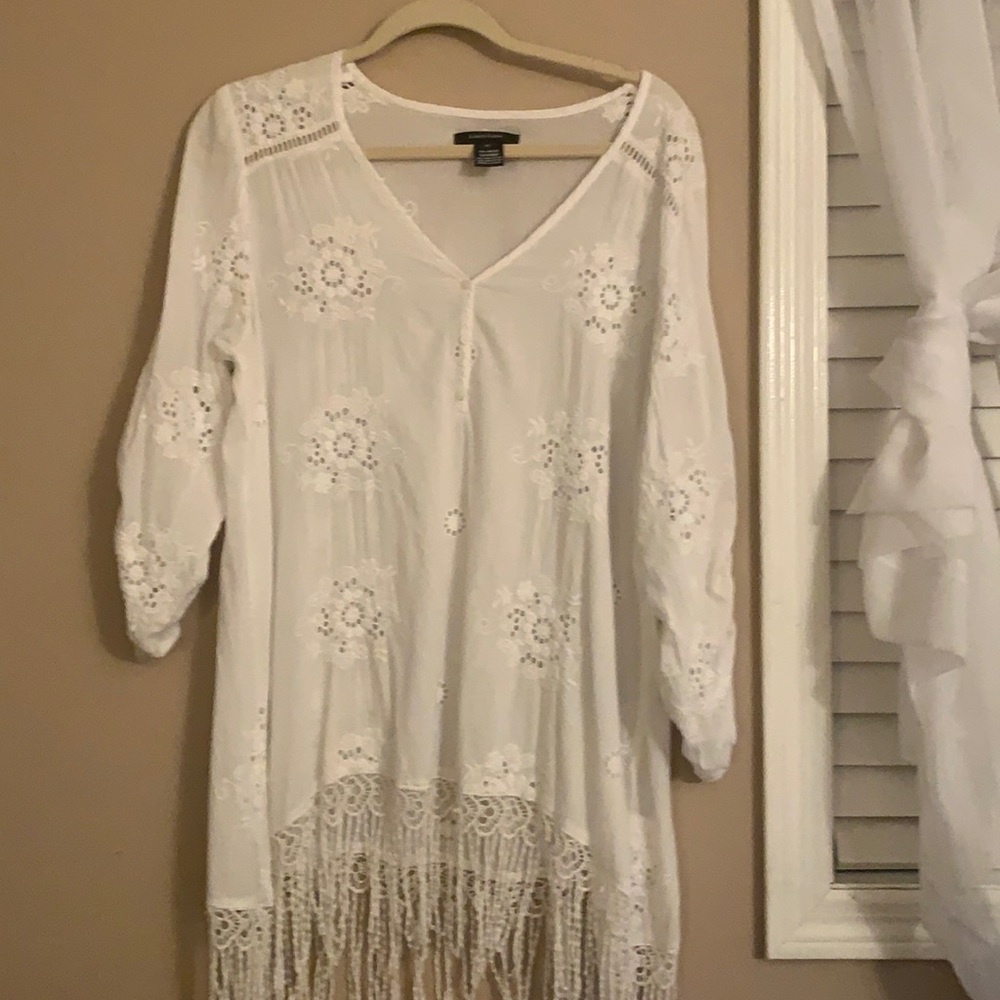 Tunic Blouse/Bathing Suit Cover Up